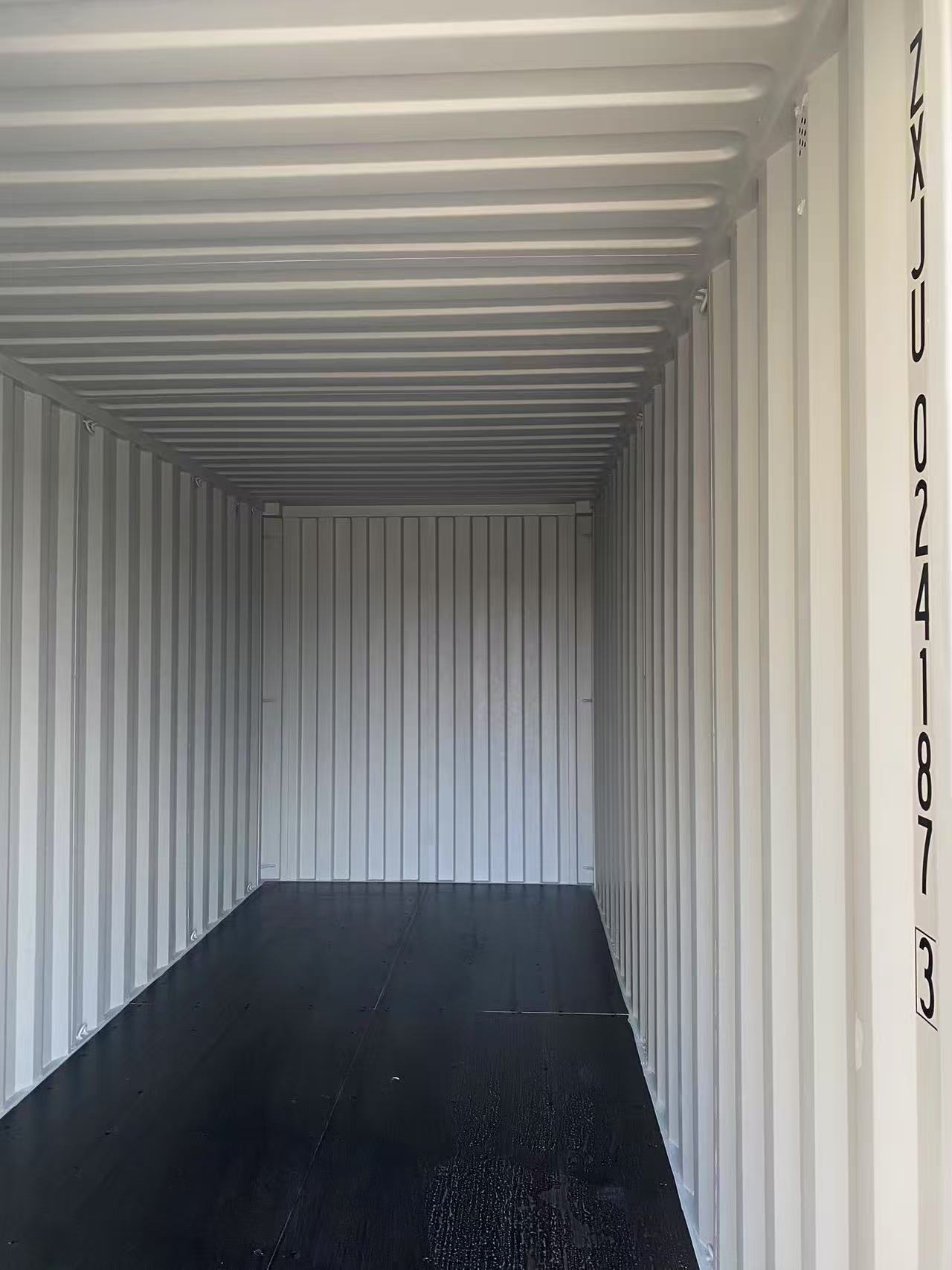 6 m 20ft HC zeecontainer – antraciet (RAL7016) - Afbeelding 3