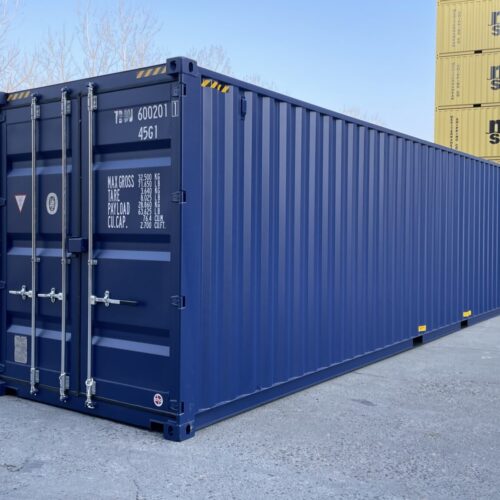 40-Fuß-High-Cube-Versandcontainer