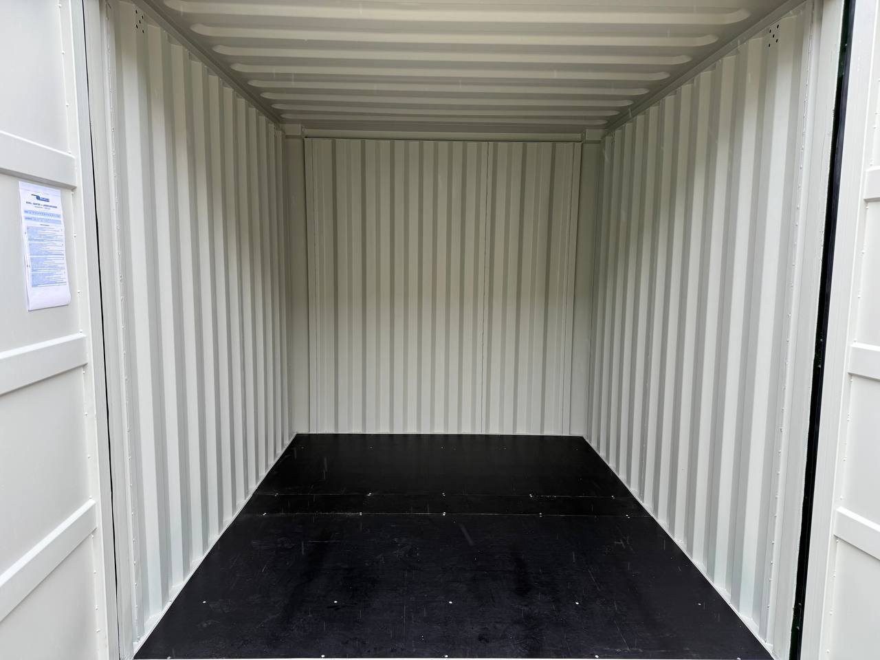 3m 10ft DC zeecontainer – Antraciet (RAL7016) - Afbeelding 2