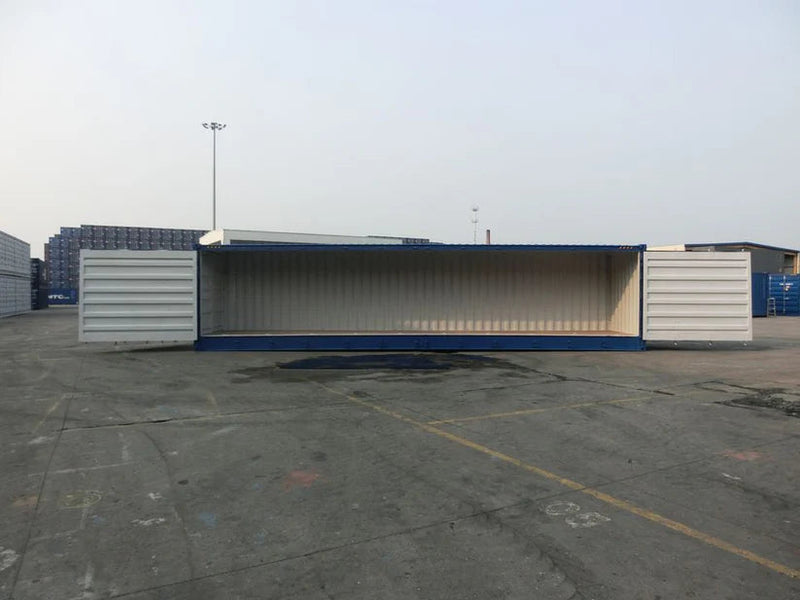 40ft open side zeecontainer – container met volledige zijopening - Afbeelding 3