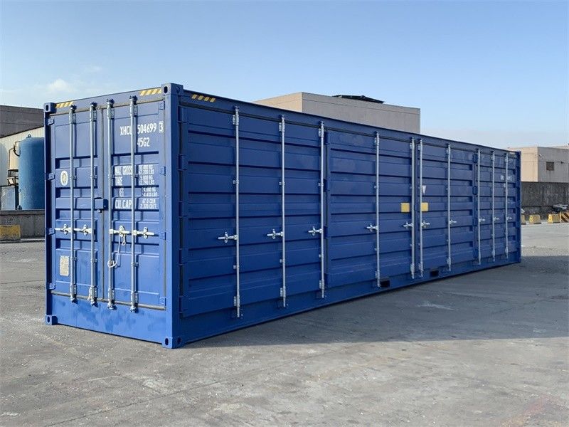 40ft open side zeecontainer – container met volledige zijopening - Afbeelding 2