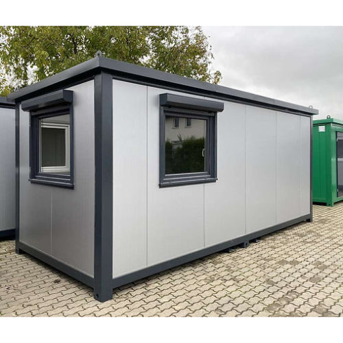 Kantoorcontainer met rolluiken 6 x 2,4 m – geïsoleerde kantoorunit - Afbeelding 4
