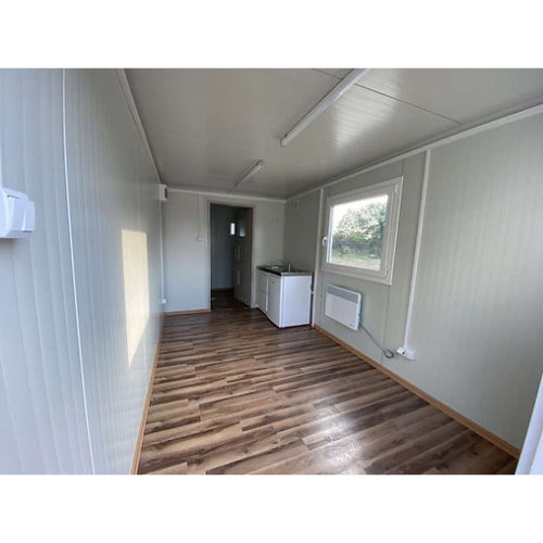 Kantoorcontainer 6,00 x 2,40 m met toilet, douche en keuken - Afbeelding 5