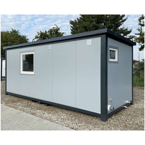Kantoorcontainer 6,00 x 2,40 m met toilet, douche en keuken - Afbeelding 3