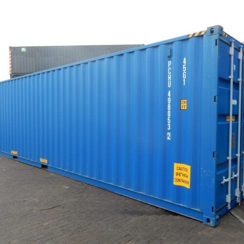40 Fuß High Cube Container