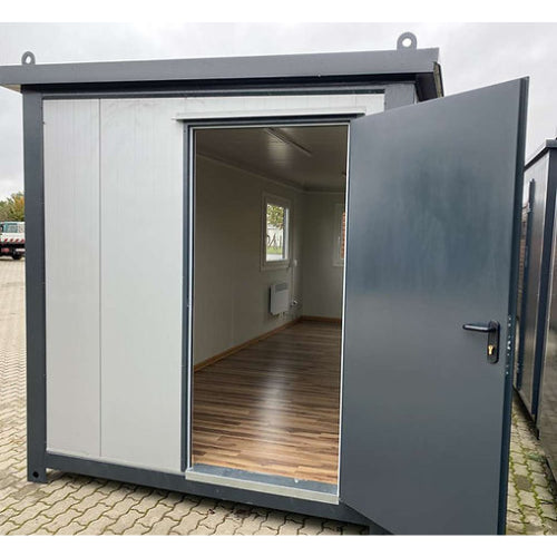 Kantoorcontainer met rolluiken 6 x 2,4 m – geïsoleerde kantoorunit - Afbeelding 3