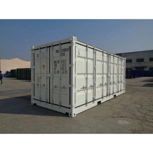20ft zeecontainer met open zijkant – open side container