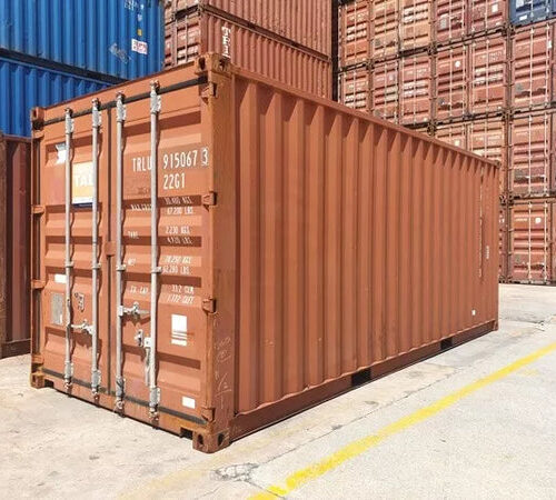 20ft zeecontainer gebruikt – standaard opslagcontainer