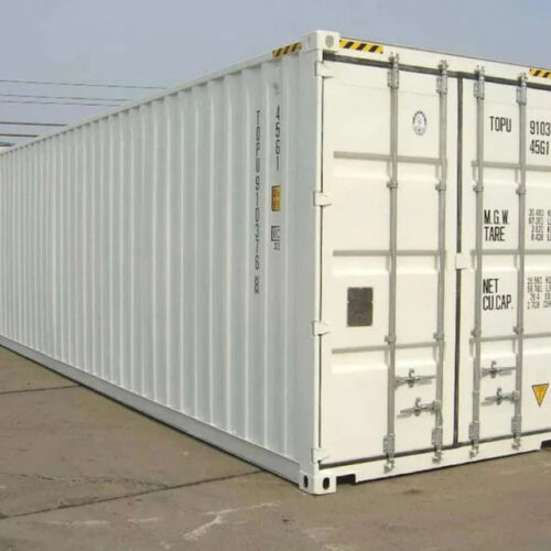 40-Fuß Seecontainer weiß – neuer ISO Versandcontainer
