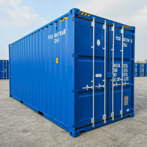 20ft High Cube container – extra hoogte en volume