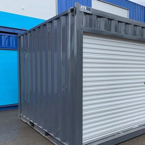 10ft zeecontainer met roldeur – gebruikt