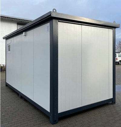 5x2,20 kantoorcontainer met toilet – compacte kantoorunit met WC - Afbeelding 3