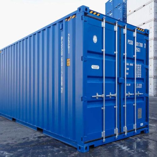 20ft HC container met dubbele deuren – High Cube container