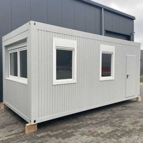 6x3 kantoorcontainer – geïsoleerde kantoorunit 6,05 x 2,99 m
