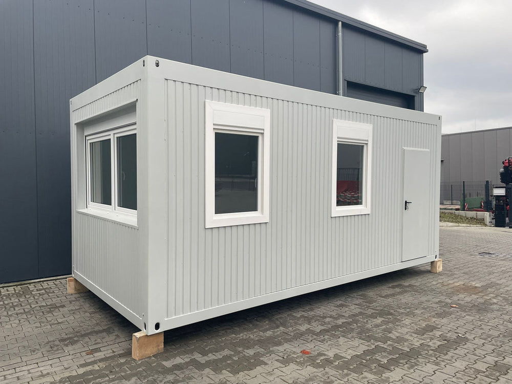 6x3 kantoorcontainer – geïsoleerde kantoorunit 6,05 x 2,99 m