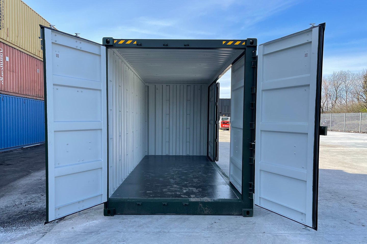 20ft open side container – zeecontainer met zijopening - Afbeelding 3