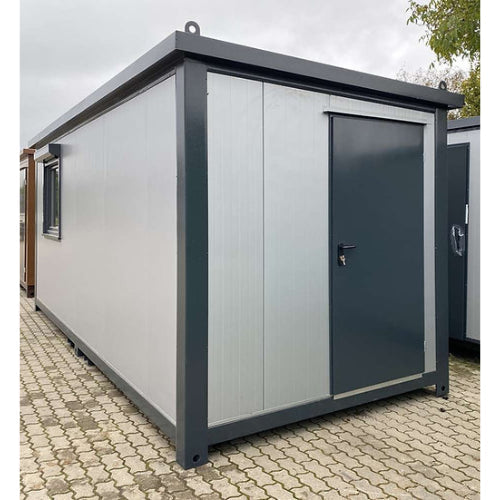 Kantoorcontainer met rolluiken 6 x 2,4 m – geïsoleerde kantoorunit - Afbeelding 2